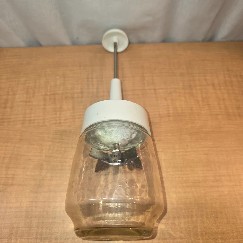 Vintage 1970s Gemco Food‎ Nut Chopper Stainless Steel Blades Glass Retro Kitchen